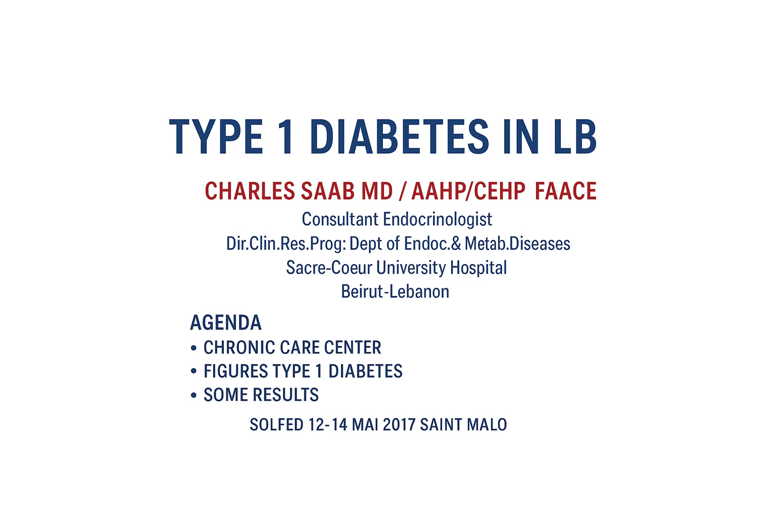 TYPE 1 DIABETES IN LB
